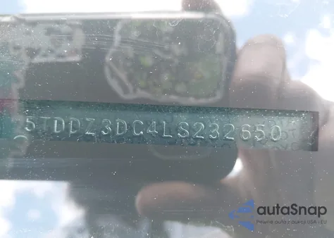 2020 Toyota Sienna Limited/Limited Premium/Xle/Xle Premium from USA, damaged, VIN 5TDDZ3DC4LS232650